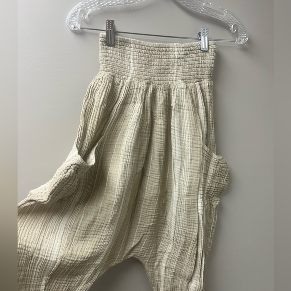 Free People Boho Walk on the Fire Harem Pants - Picture 2 of 4